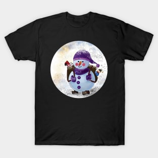 Santa Snowman T-Shirt